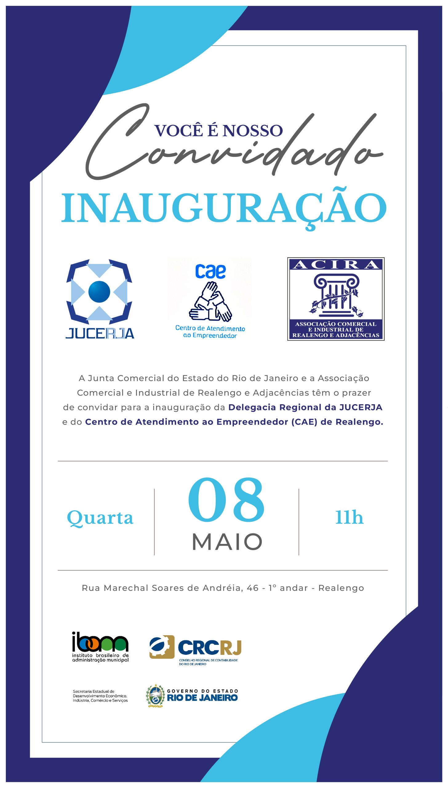 Acira – Associação Comercial e Industrial de Realengo firma parceria com a Jucerja